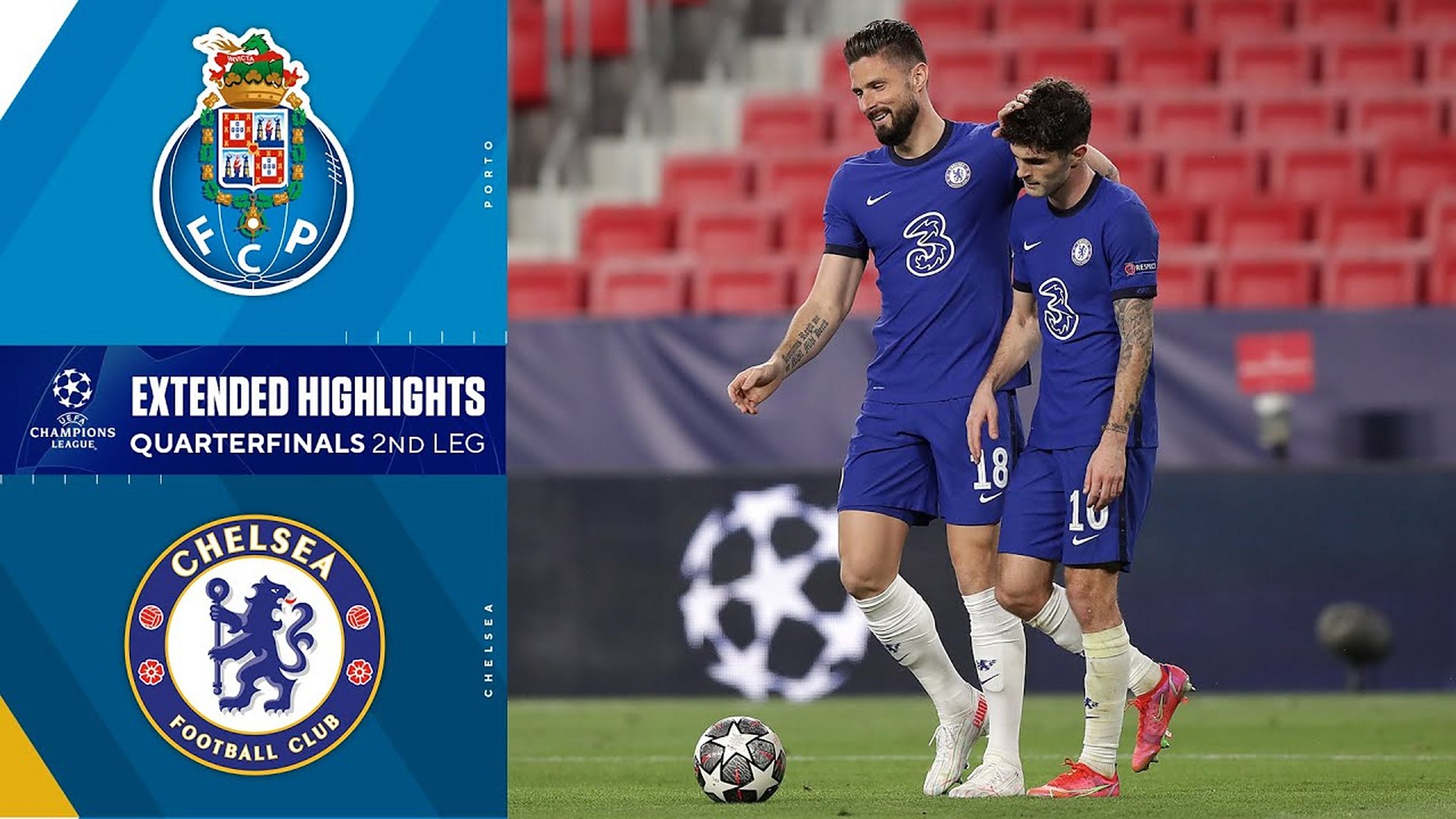 切尔西力克对手，欧冠四分之一决赛晋级